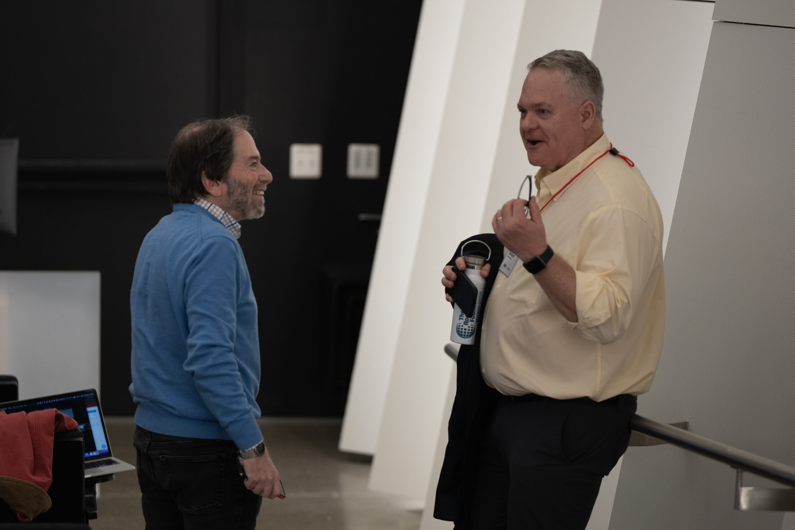 A color photo of a recent Thought Summit at Cornell University.