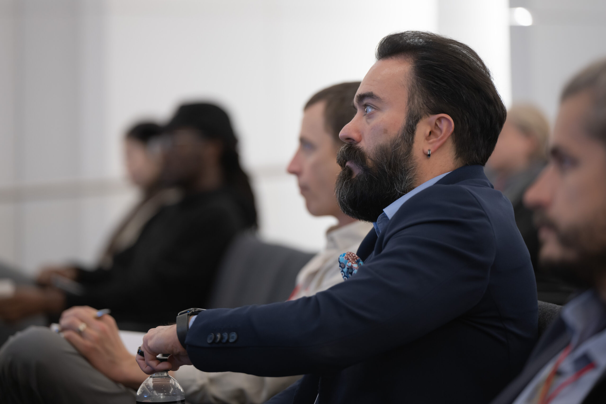 A color photo of a recent Thought Summit at Cornell University.