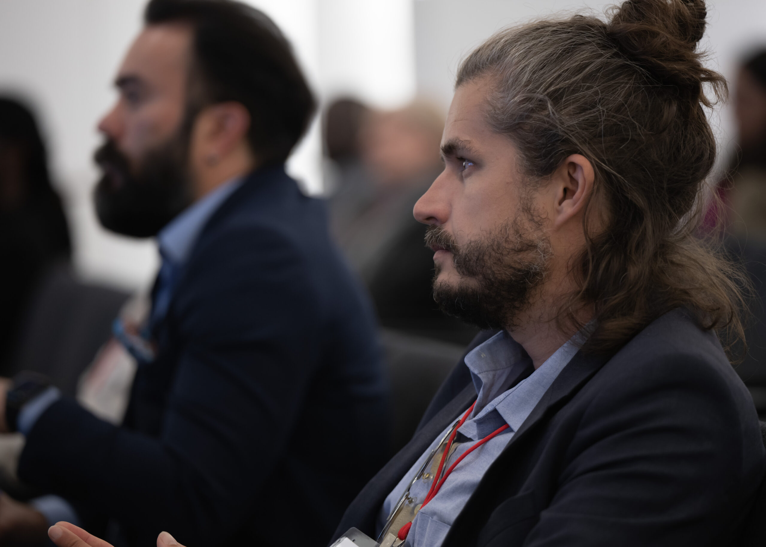 A color photo of a recent Thought Summit at Cornell University.
