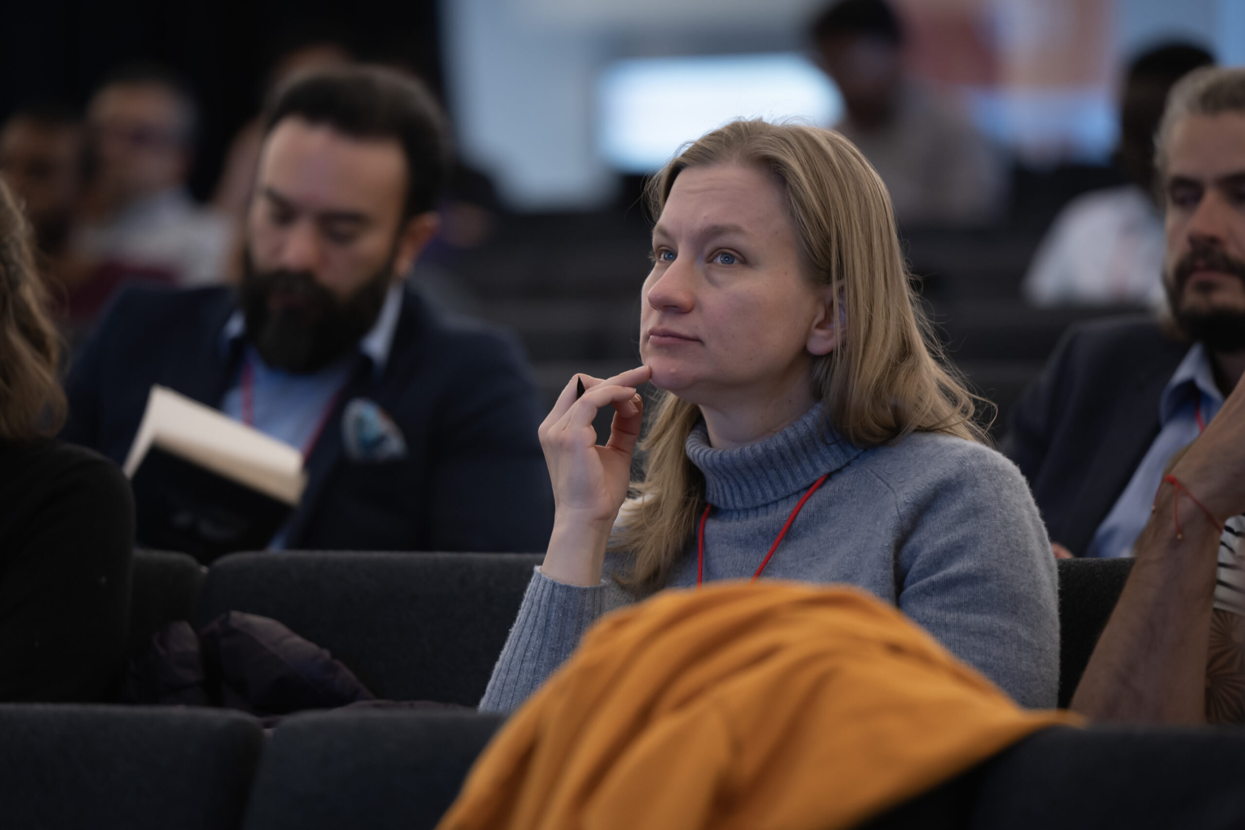 A color photo of a recent Thought Summit at Cornell University.
