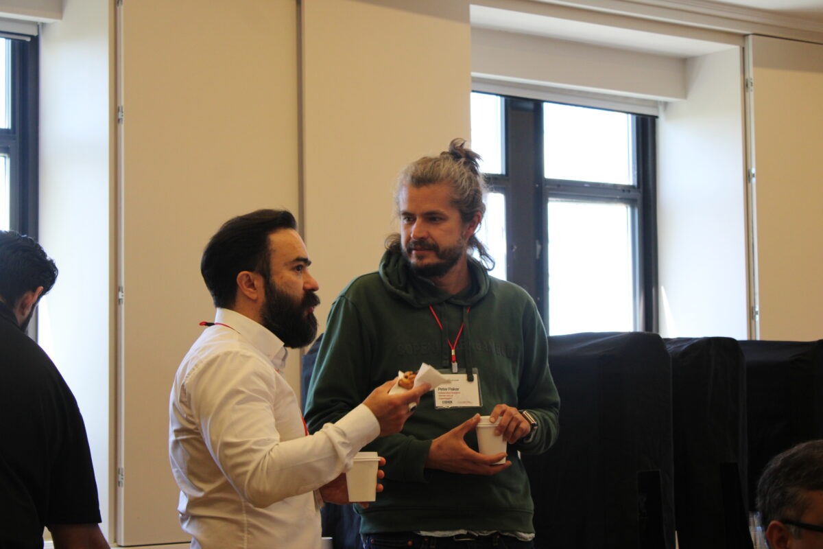 A color photo of a recent Thought Summit at Cornell University.