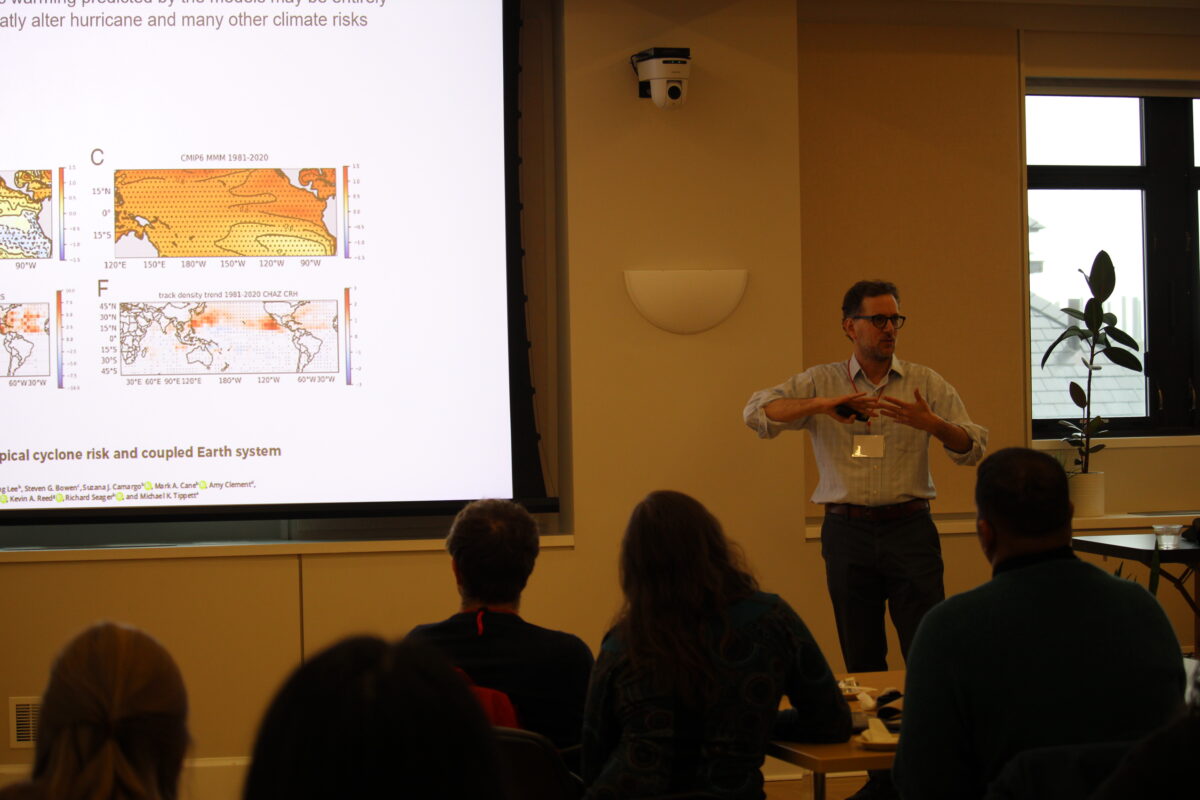 A color photo of a recent Thought Summit at Cornell University.
