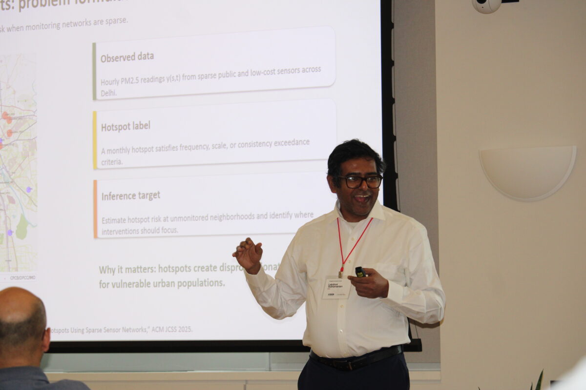 A color photo of a recent Thought Summit at Cornell University.