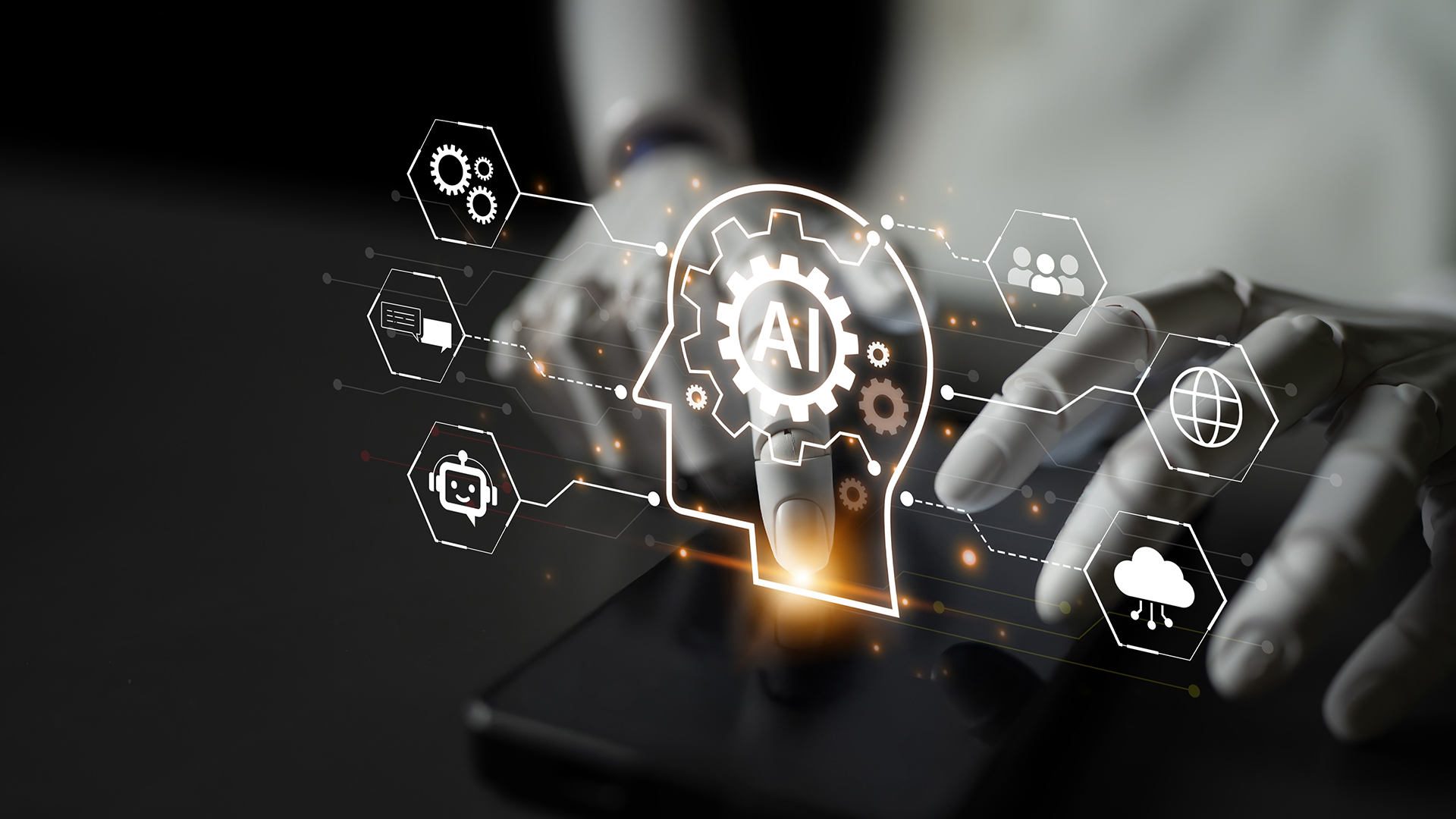 AI governance connects enterprise data, cloud and collaboration for trusted automation. Shutterstock